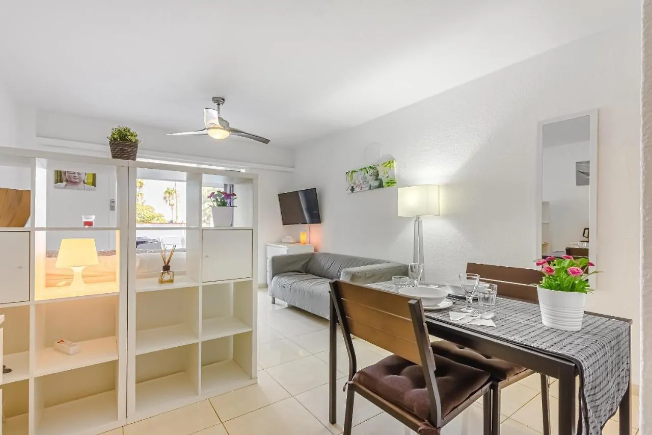Fantastic Large Studio In Front Of Beach Heated Pool Wifi Arona  Arona (Tenerife)